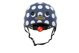 Polka Dot Multi Sports Helmet With Rear Light