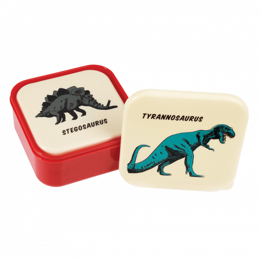 Prehistoric Land Snack Boxes (set Of 3)