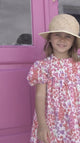 Dress - Pink Cotton Print Fabric Liberty