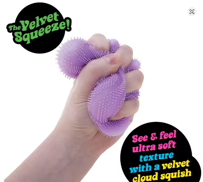Purple Needoh Fuzz Ball Wonder Waves