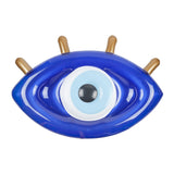 Float Away Lie On Greek Eye - Electric Blue