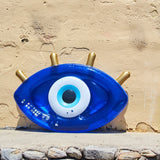 Float Away Lie On Greek Eye - Electric Blue