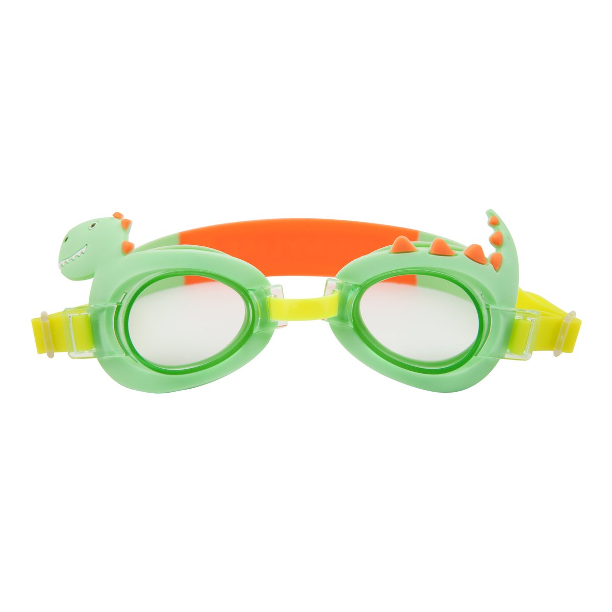 Mini Swim Goggles - Surfing Dino