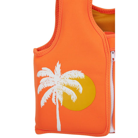 2-3 Years Swim Vest Neon Pomelo Desert Palms