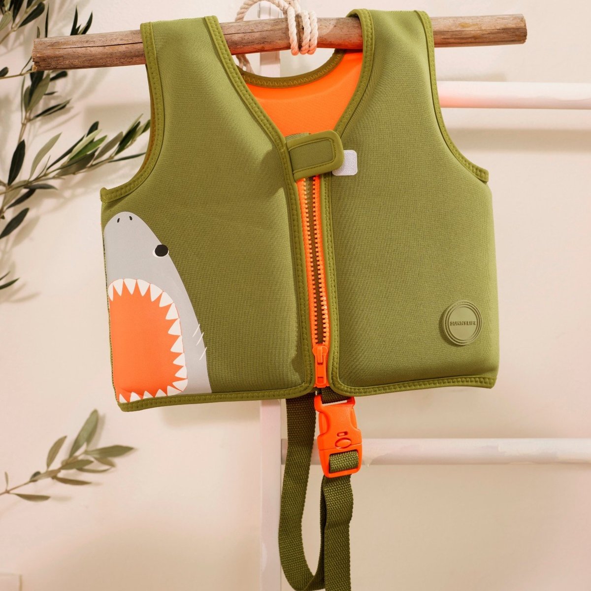 1-2 Years Swim Vest Shark Attack