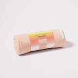 Beach Towel Summer Stripe- Salmon