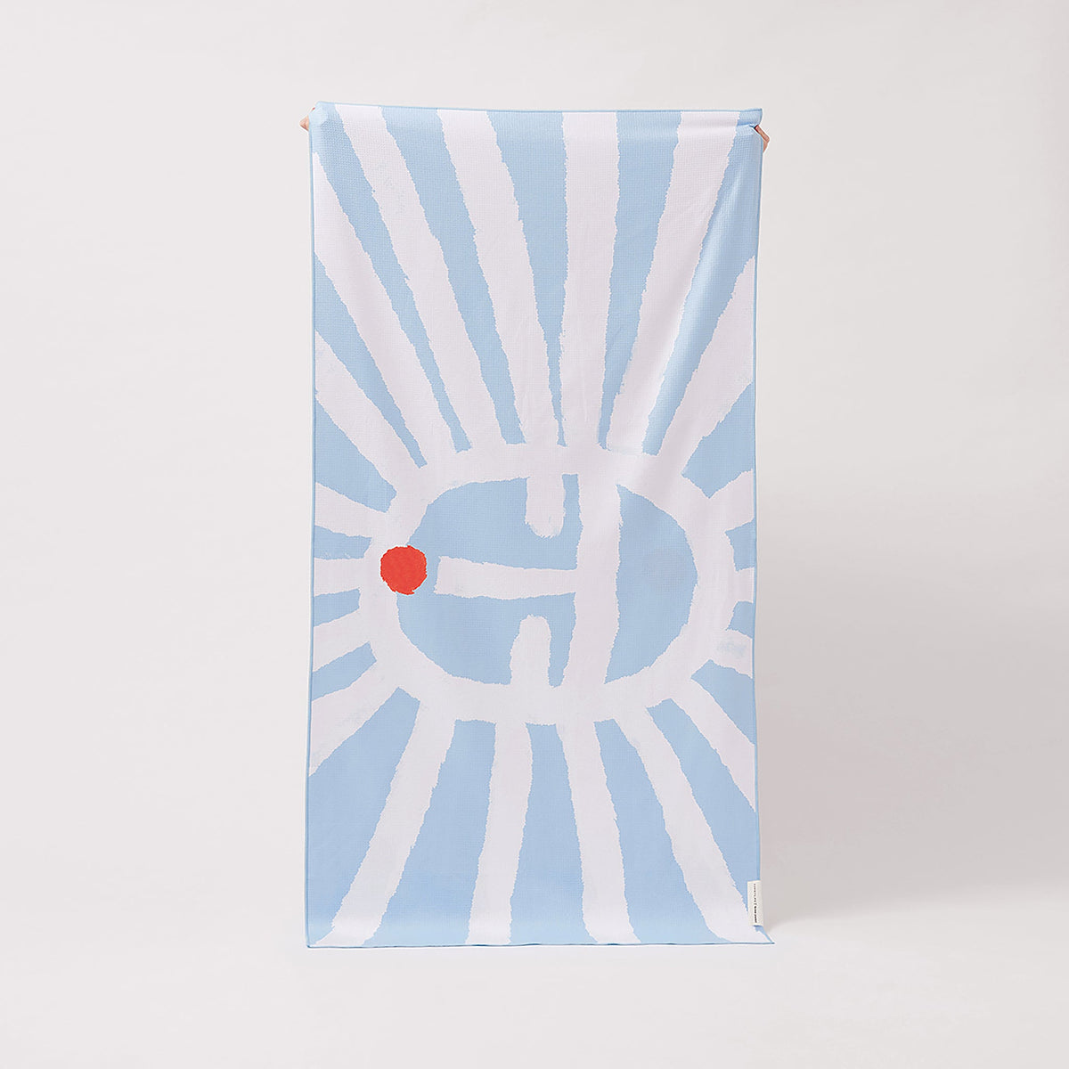 Sand-Free Microfibre Towel - Sun Face