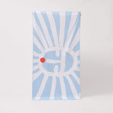 Sand-Free Microfibre Towel - Sun Face