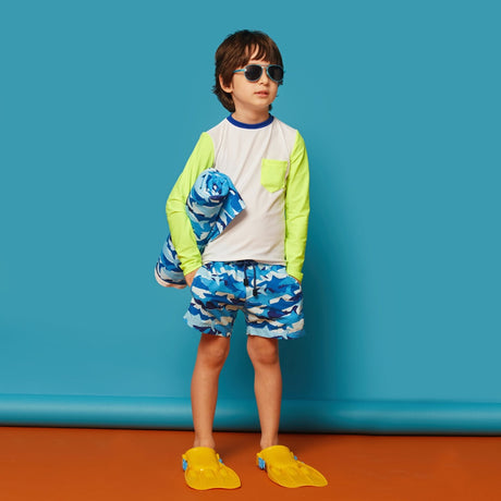 Boys Swim Shorts Shark