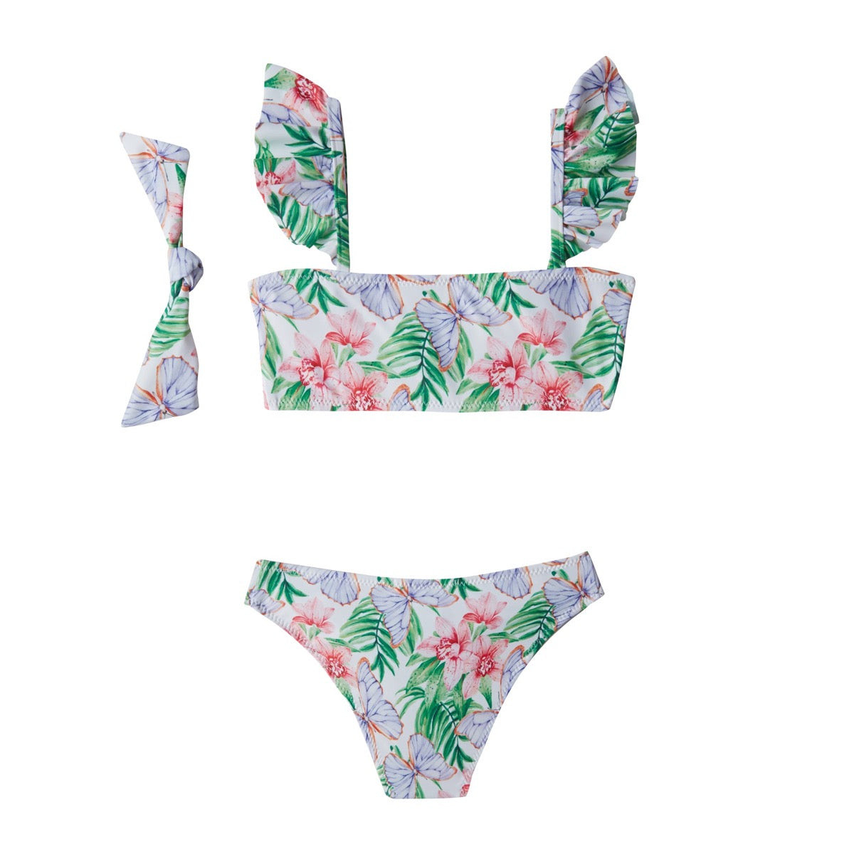 Tie Knot Bikini - Butterflies