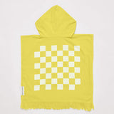 Beach Games Hooded Towel - Checkerboard