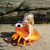 Kiddy Pool Ring Sonny the Sea Creature Neon Orange