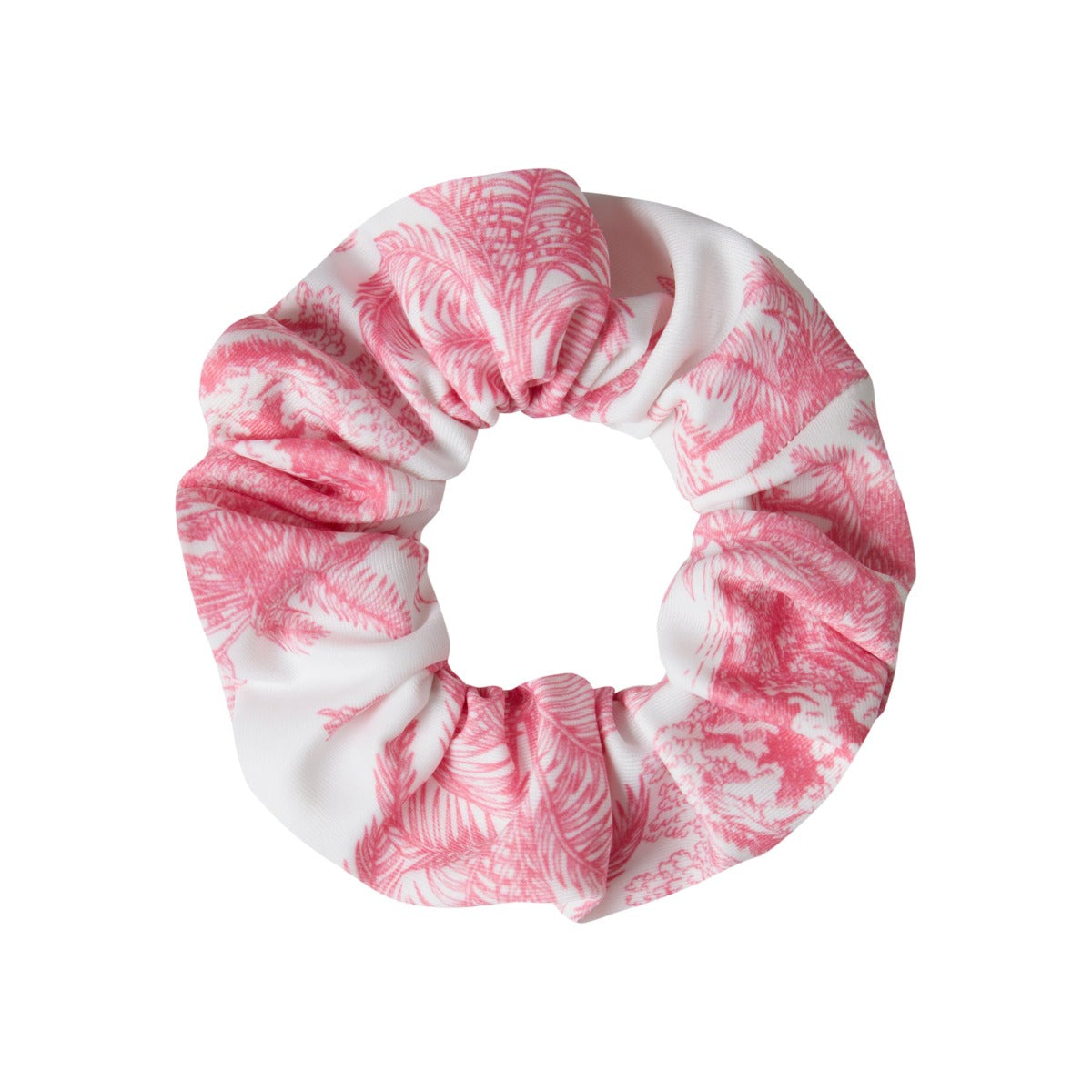 JUNGLE PINK SCRUNCHIES