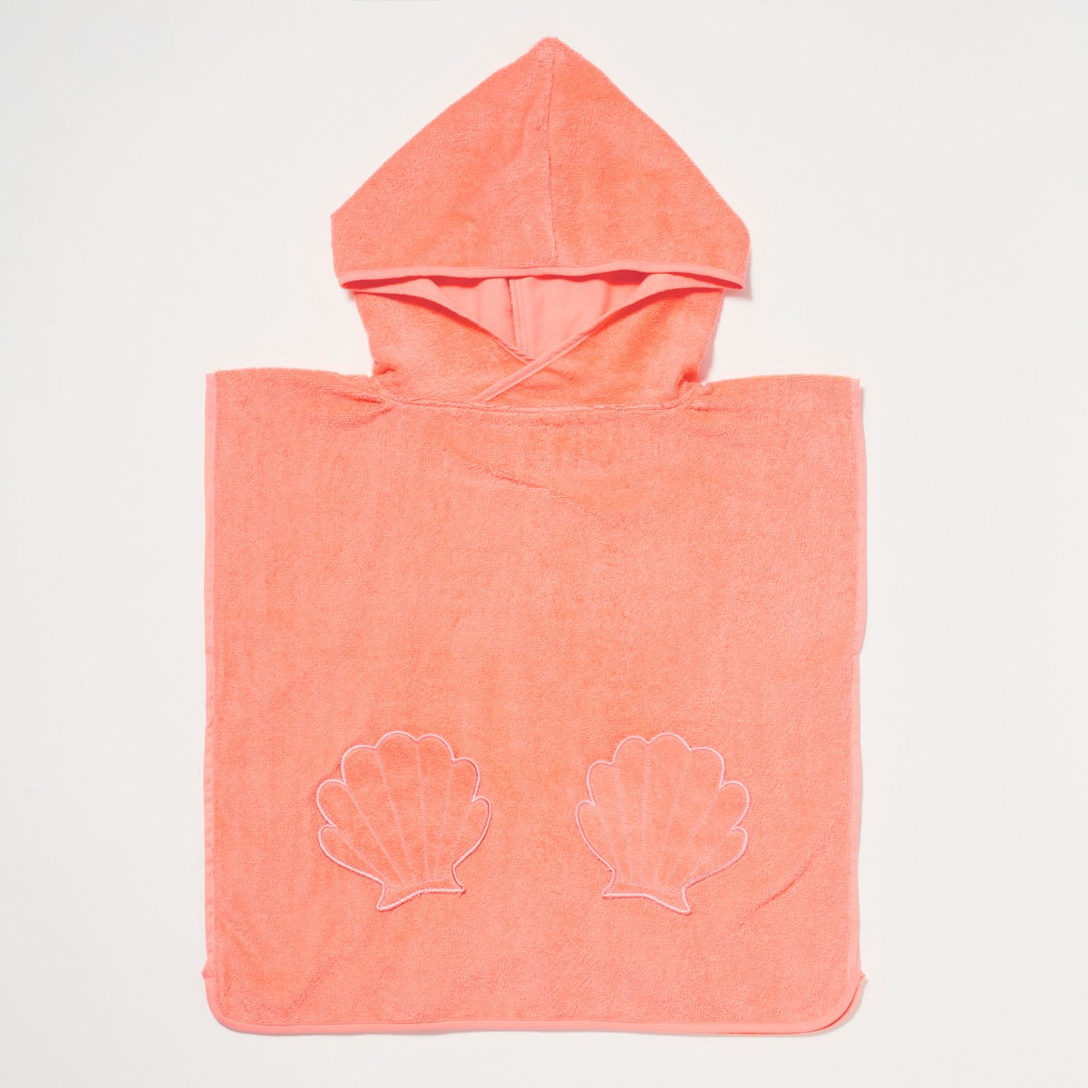 Beach Hooded Towel Ocean Treasure Neon Rose