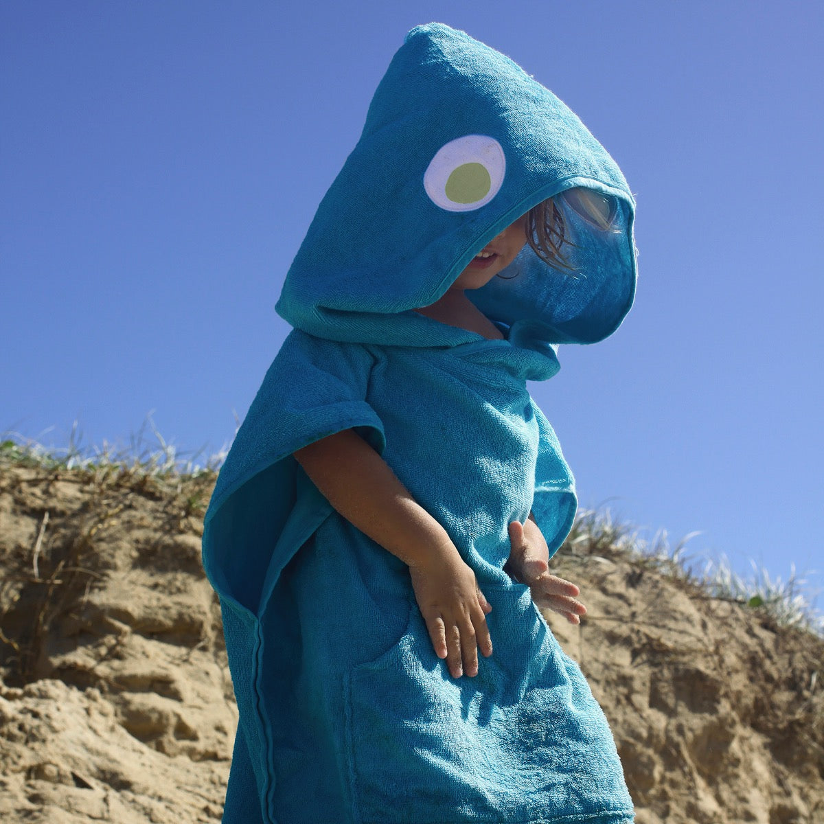 Beach Hooded Towel Shark Tribe