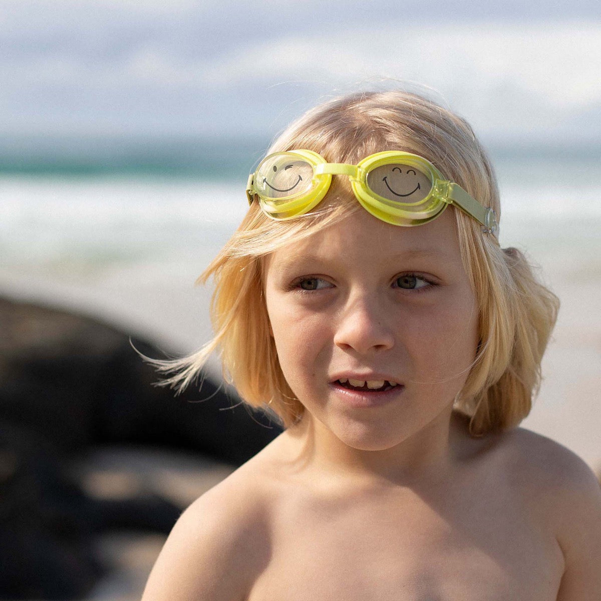 Mini Swim Goggles SmileyWorld Sol Sea