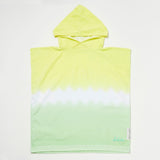 Terry Beach Hooded Towel Sea Seeker Dip Dye 6-9 Years Old