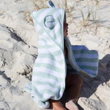 Baby Character Towel Apple Sorbet Pastel Green