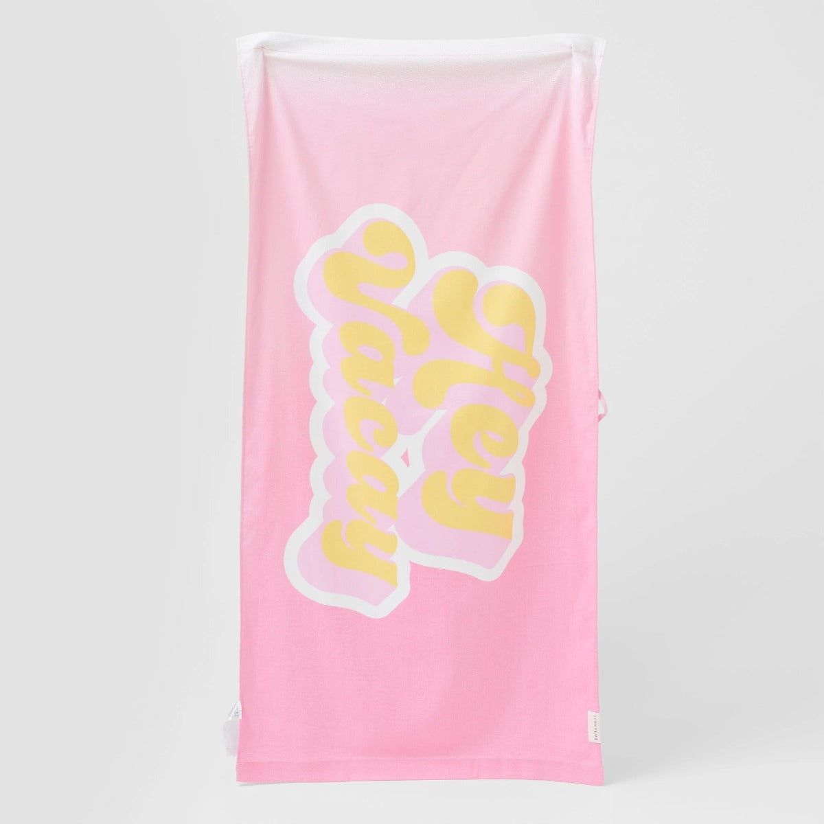 Kids Beach Towel Summer Sherbet Bubblegum Pink