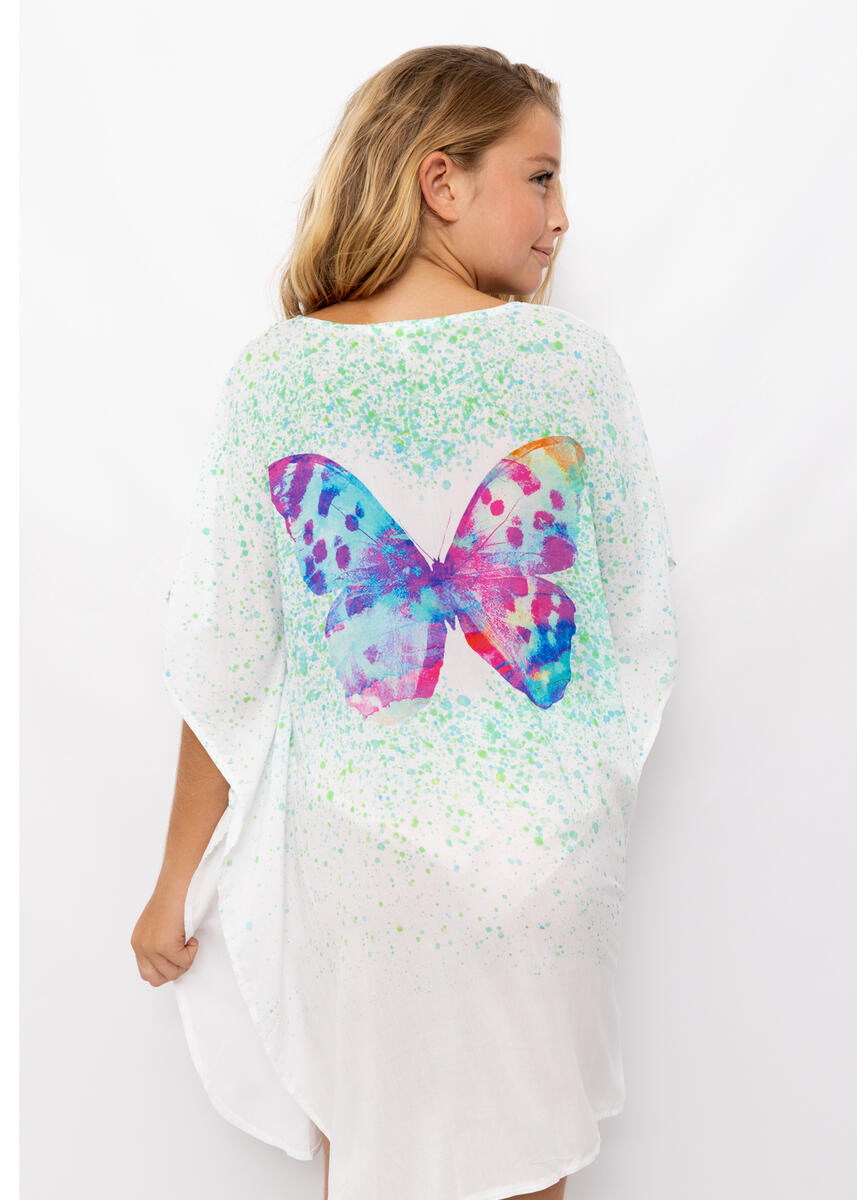 Butterfly Mint Splash Cover Up