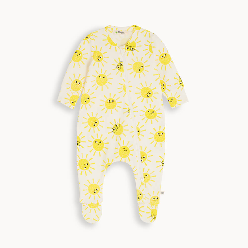 Sunshine Zip Front Sleepsuit