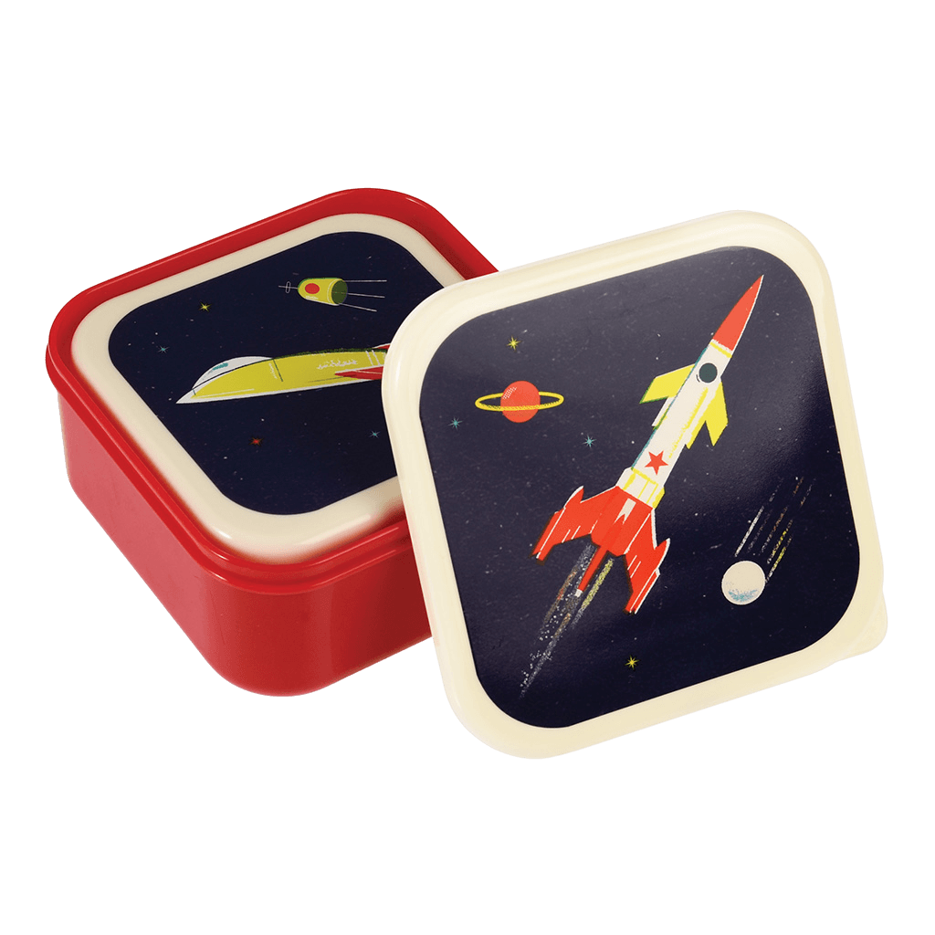 Space Age Snack Boxes (set Of 3)