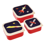 Space Age Snack Boxes (set Of 3)