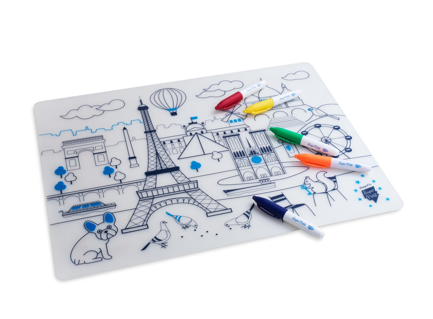 Silicone Placemat Paris