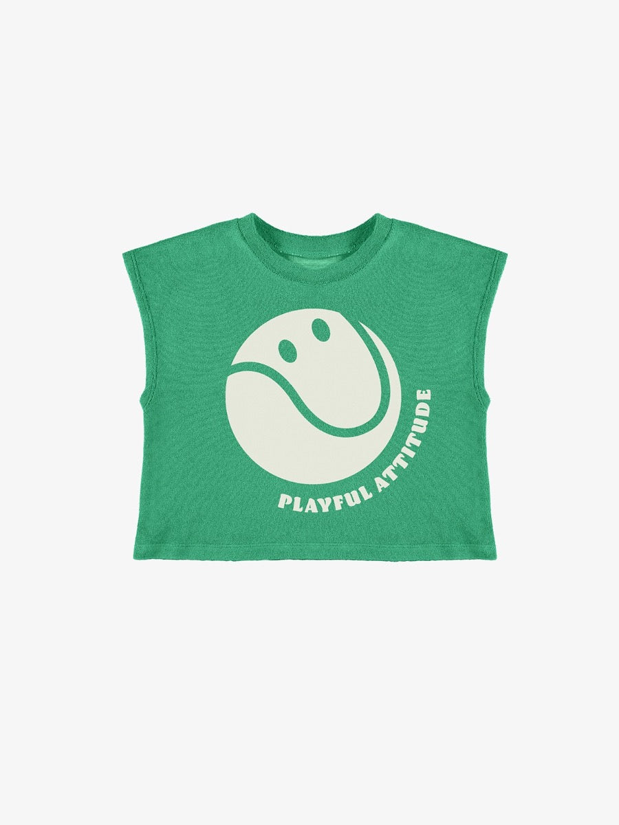 Playful Crop Tee