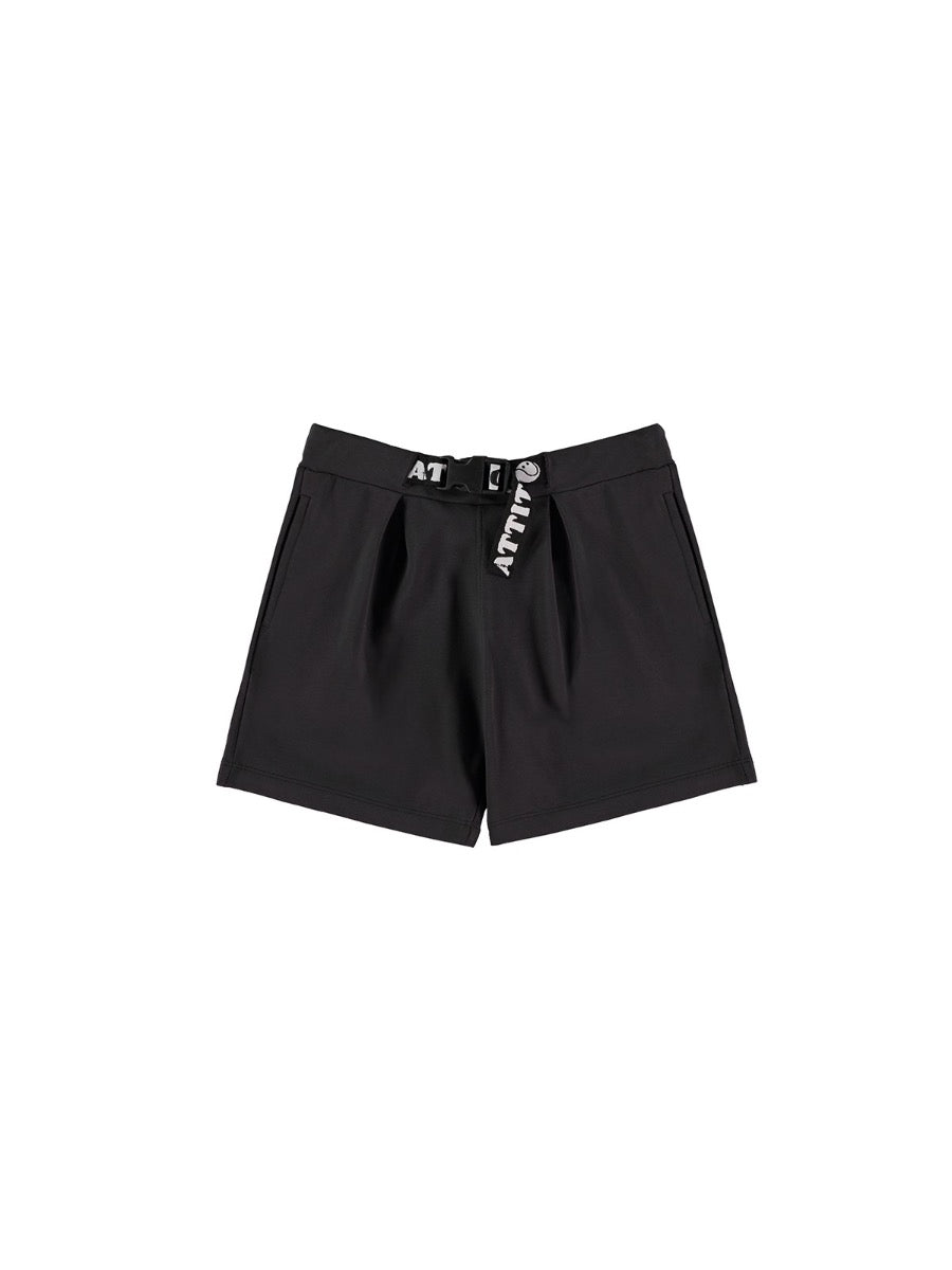 Wide Shorts - Asphalt