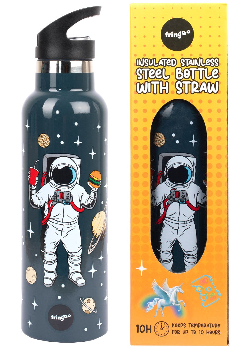 Stainless Steel Bottle 600ml - Astronaut