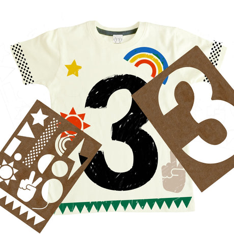 T-Shirt Creator Kit - Number/Age Design