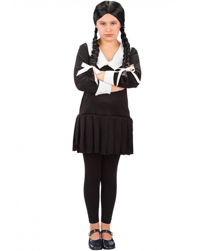 زي Wednesday Addams مقاس 12-13 سنة 