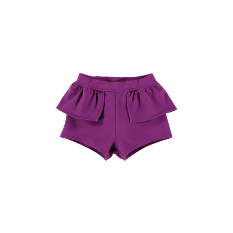 Purple High Waist Short