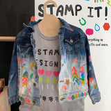 Stamp It Kit - White Tshirt With Letters Stamps