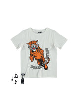 Tiger Tee with Sound White