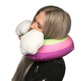 Inflatable Travel Pillow - Rainbow