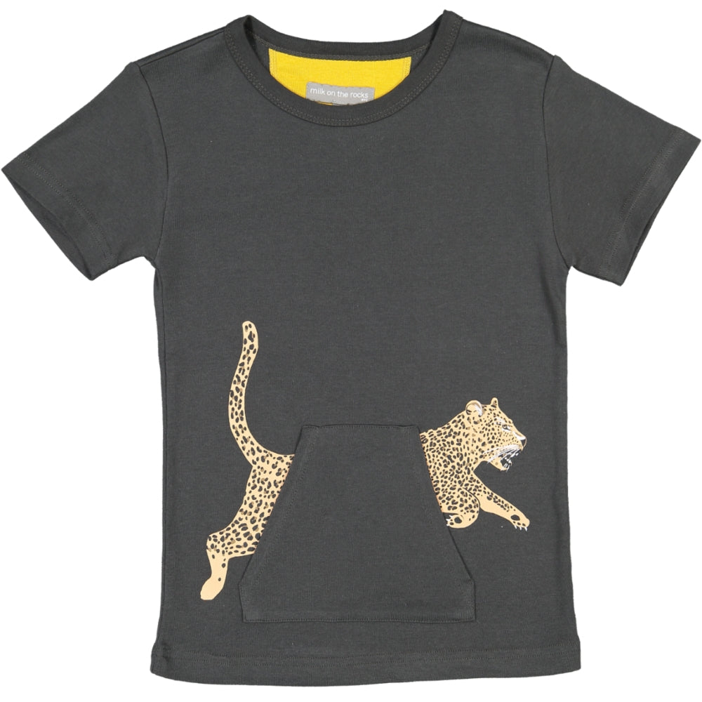 Tshirt Leopard Pocket