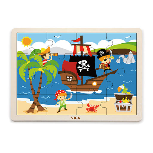 Puzzle 16 Pieces - Pirates