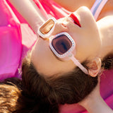 Rose Quartz Bring Vibrancy Swim Goggles