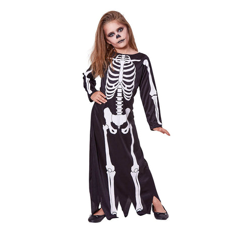 Skeleton Halloween Costume - Black