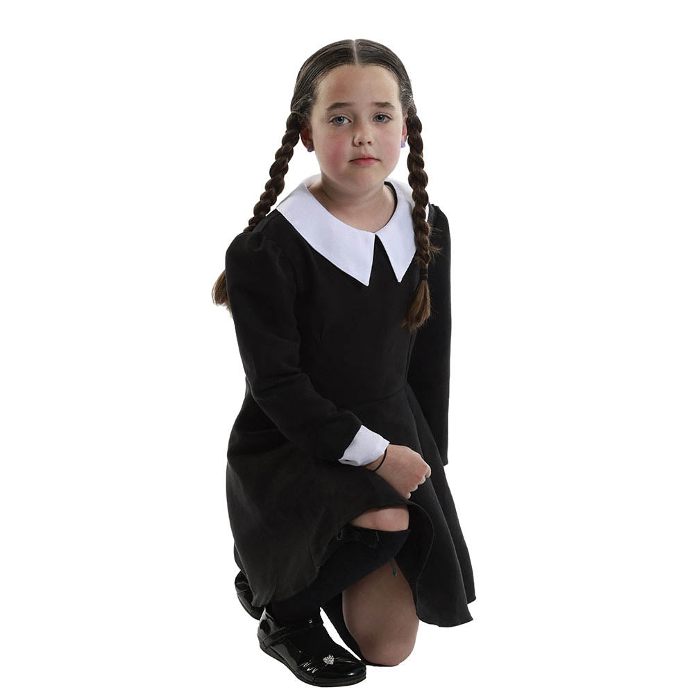 Wednesday Addams Kids Halloween Costume