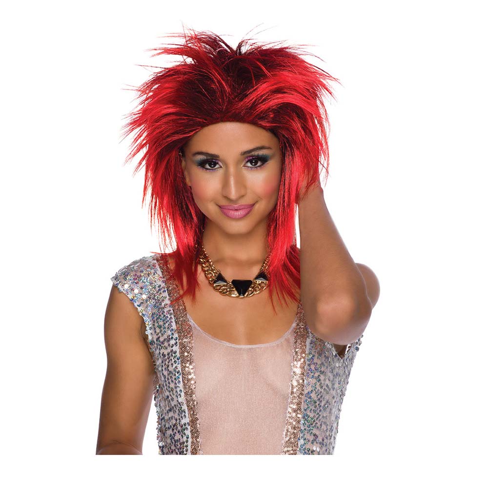 Foxy Rocker Wig Kids Halloween Accessory - Red