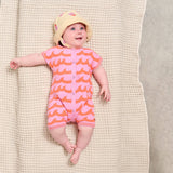 Guppy - Pink Waves Knitted Shortie